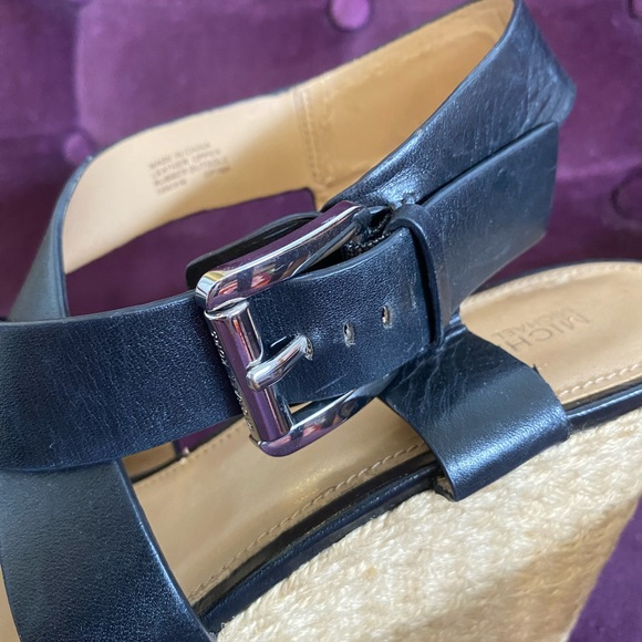 Michael Kors Womens Celia Mid Wedge Sandal - Picture 4 of 8